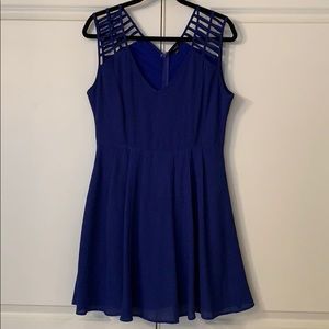 Navy Strapy Dress